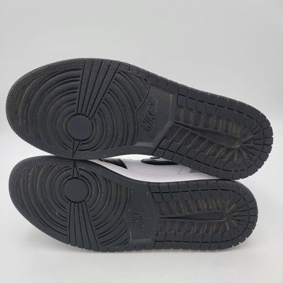 Nike Air Jordan 1‎ High OG Silver Toe Sneakers Black CD0461-001 Shoe Sz 9.5 - Picture 12 of 12